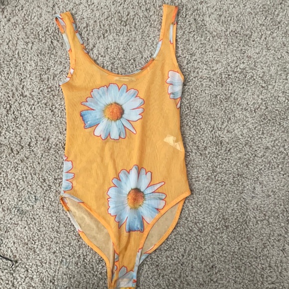 Zara Tops Zara Sheer Bodysuit Poshmark